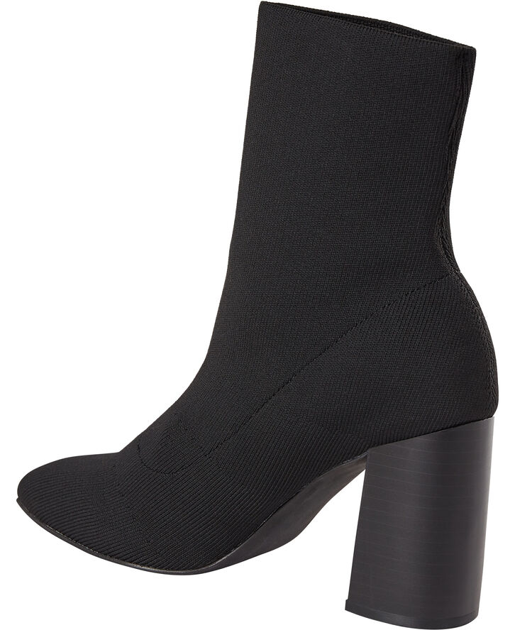 Bianco Knit boot Black