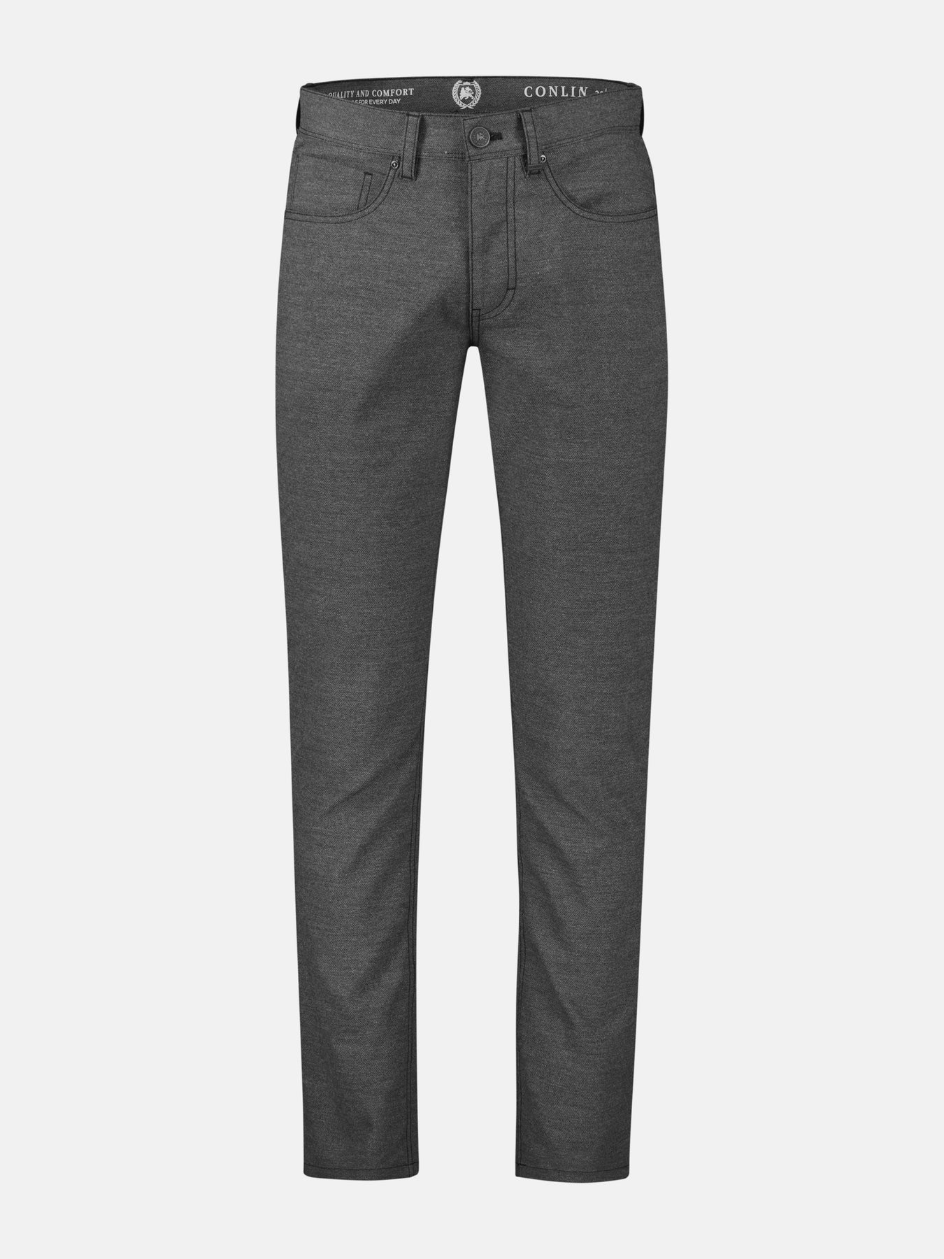 Herren Hose CONLIN in Wolloptik, SLIM FIT