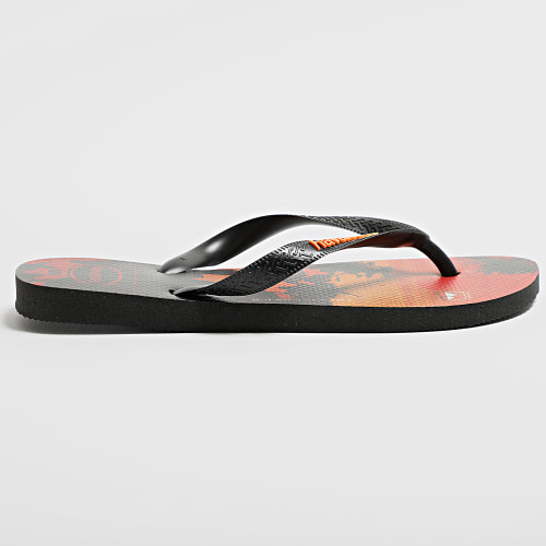 Tongs Hype FC Sunset Orange Noir