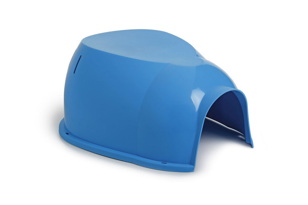 Beeztees Konijnenhuis Cocoon  - Konijnen slaapplaats - Blauw - 20x25x47 cm