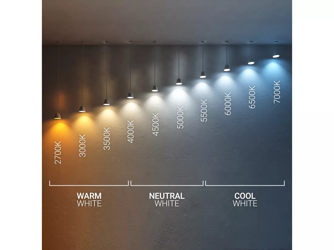 Ampoule LED Dimmable E27 9W 800 lm A60 CCT Sélectionnable Sélectionnable (chaud-neutre-froid)