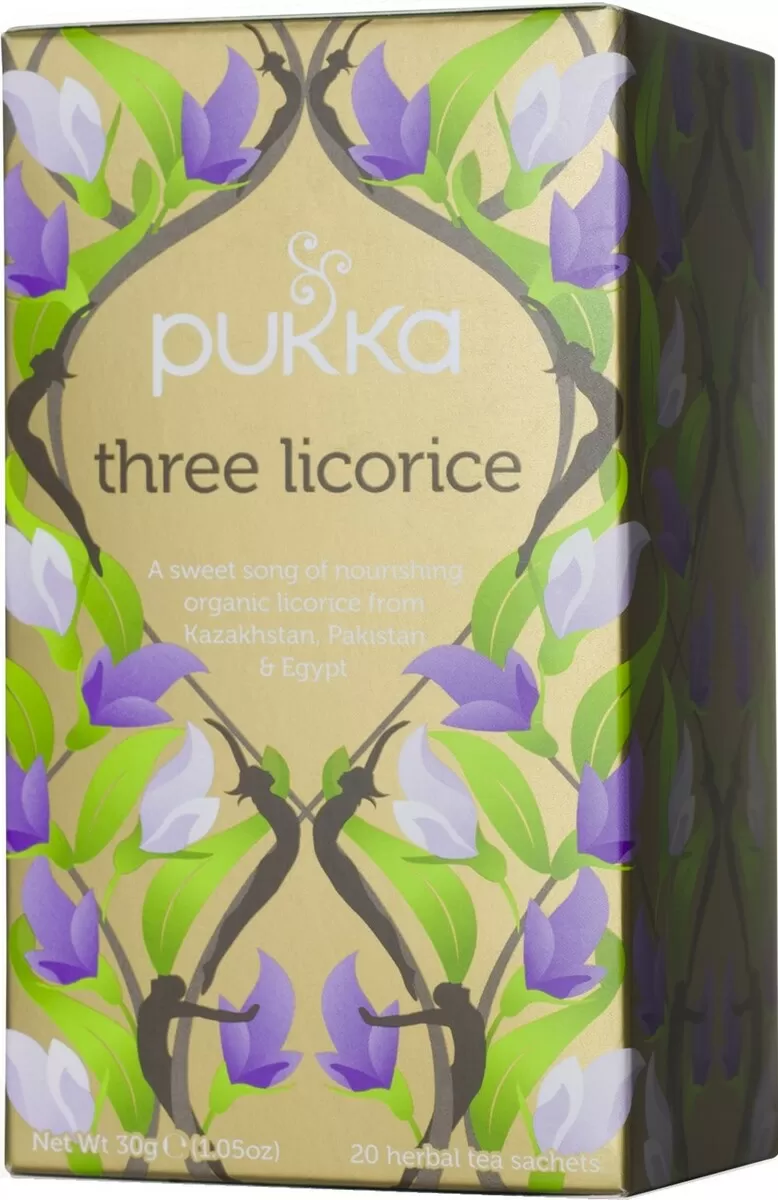 Pukka Three Licorice te Ø - 20 breve