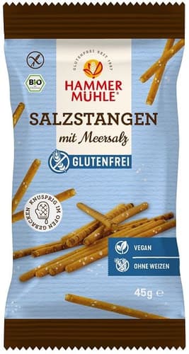 Hammermühle BIO Salzstangen glutenfrei