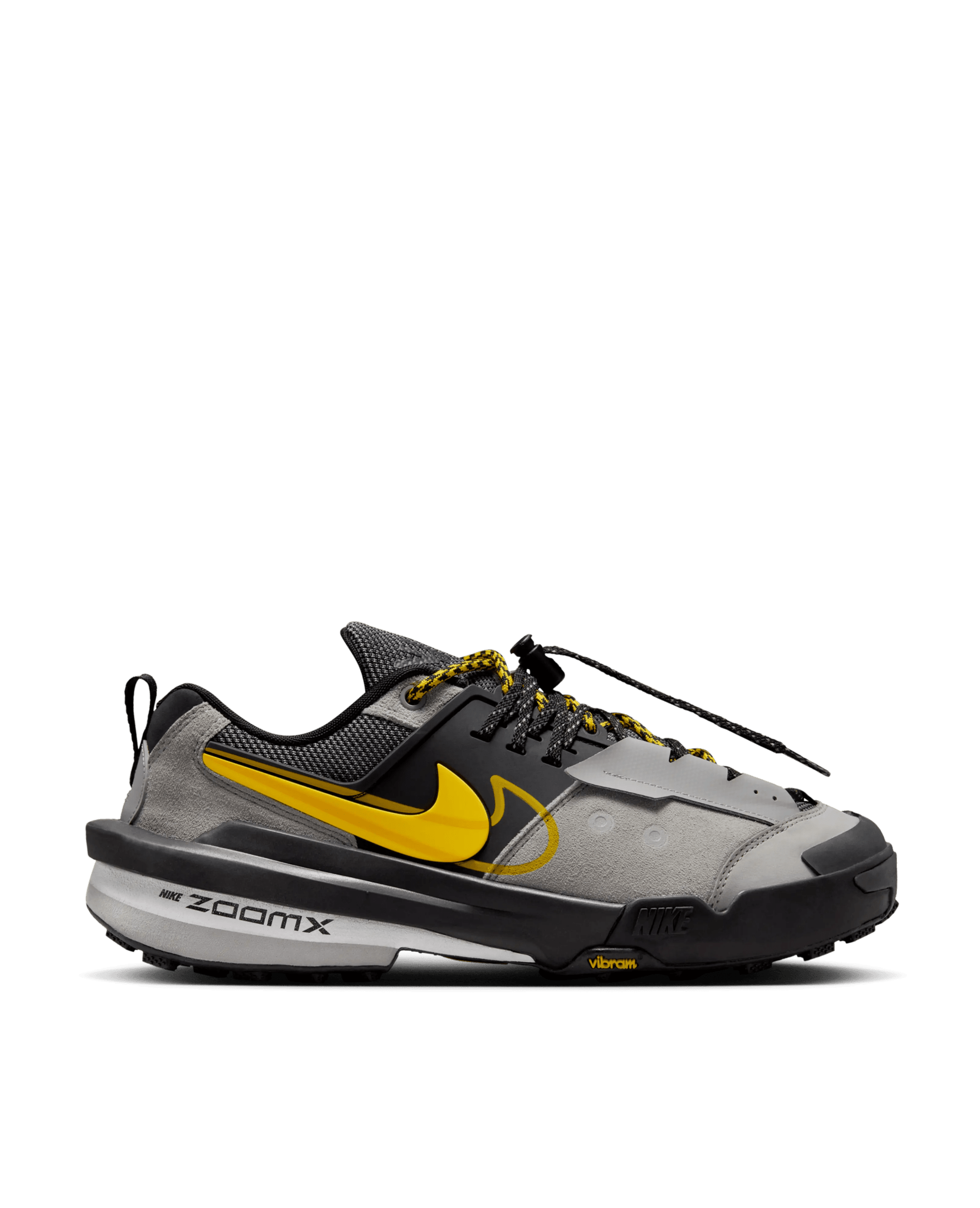 Nike Zegamadome x Sacai (Matte Silver/Tour Yellow-Black)
