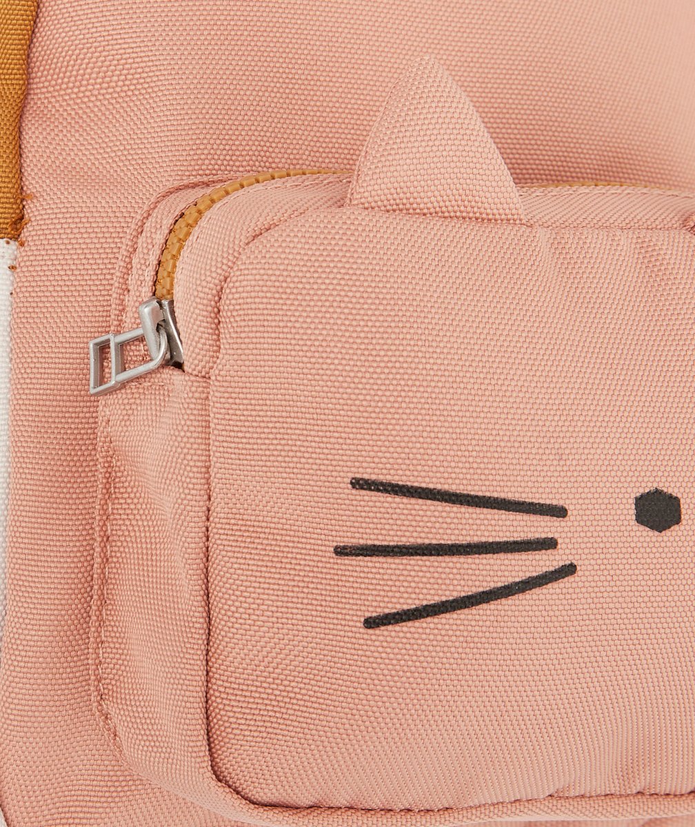 LIEWOODSAC À DOS CHAT SAXO MINI ROSE