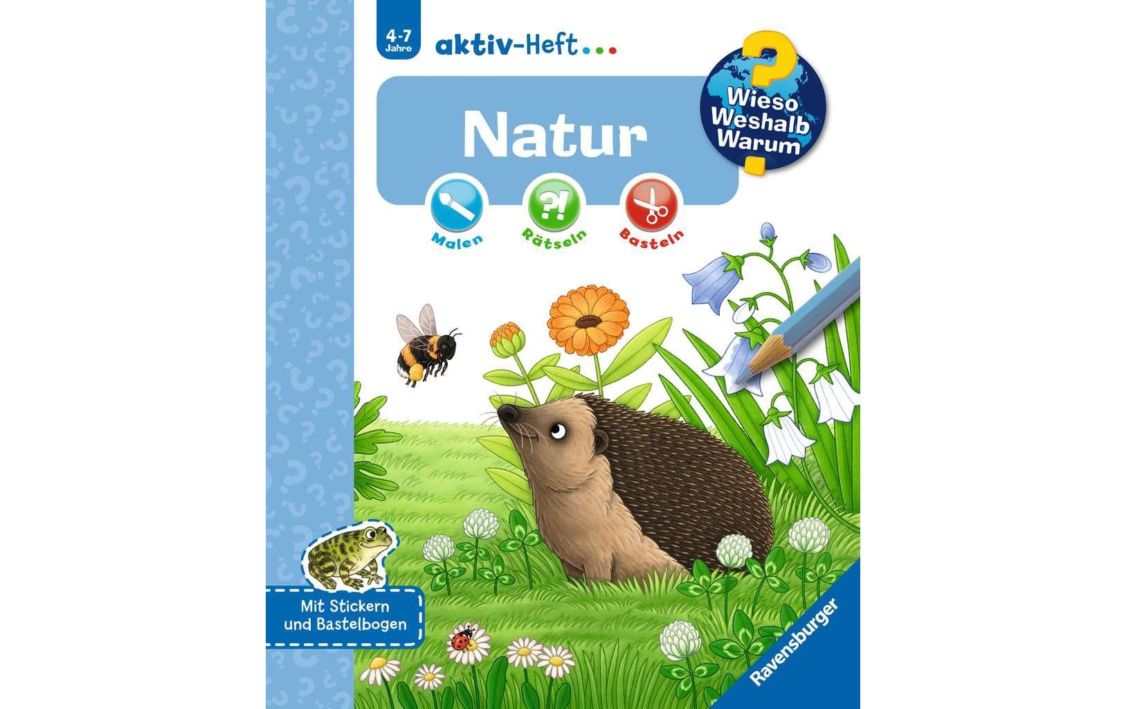 Kinder-Sachbuch WWW aktiv-Heft: NaturAktiv die Natur entdecken