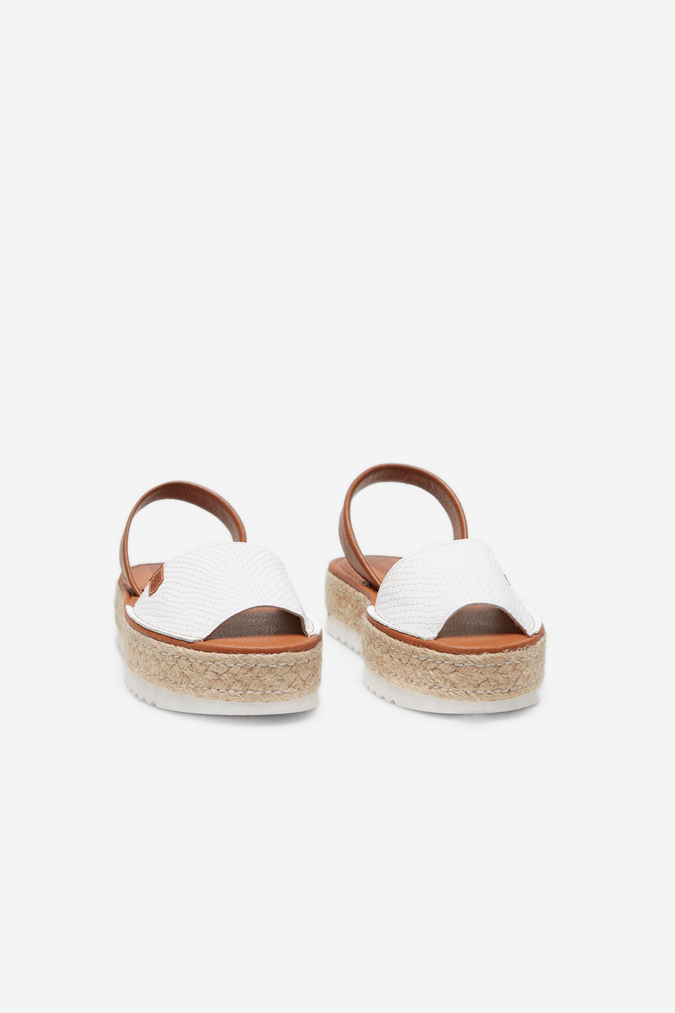 Menorquinas Saona Snake Branco - branco