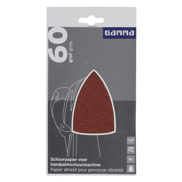 GAMMA schuurpapierk60 tbvHS200W