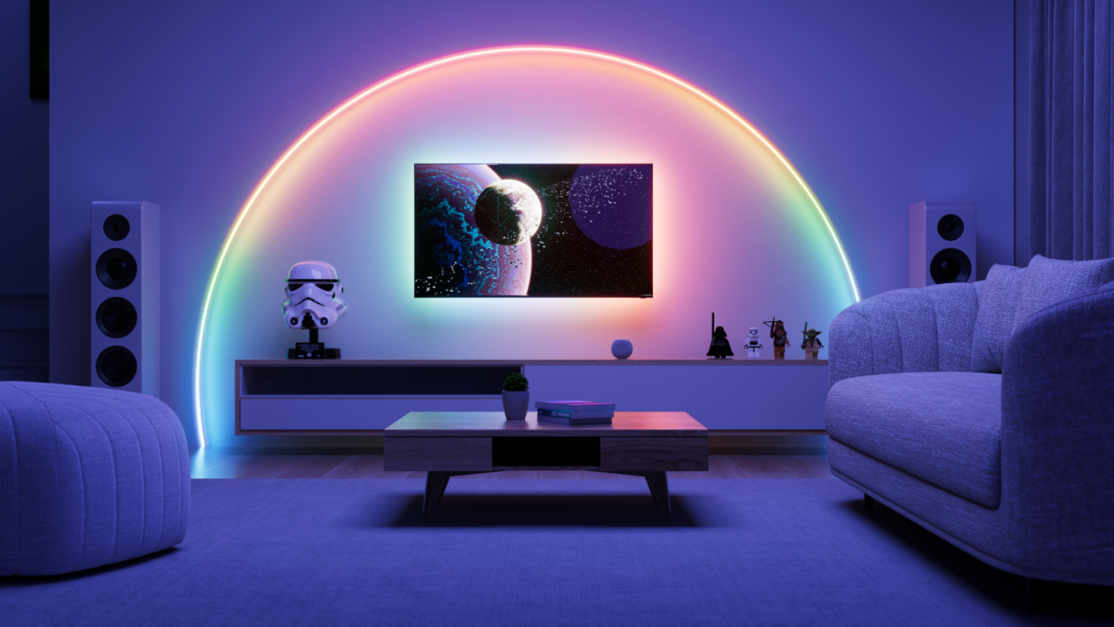 Nanoleaf - Essentials Matter Smart Flerfarvet HD Lysstrimmel Startpakke 5m