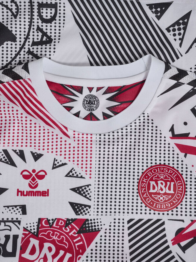 Hummel DBU Woman Pre Game trøje 23 Børn Hvid