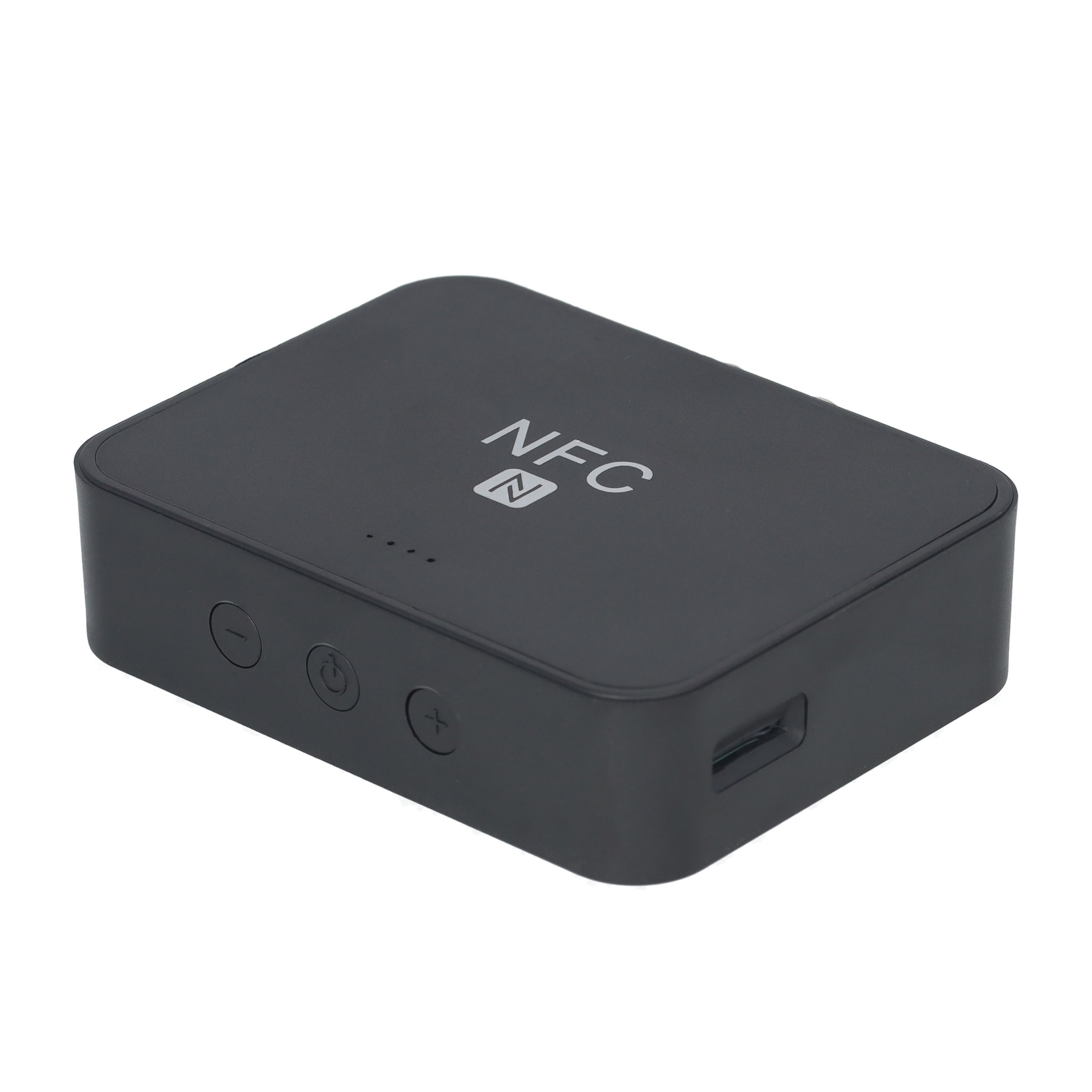 2in1 NFC Bluetooth 5.0 HD Audio Receiver mit 3.5mm Klinke / Cinch und Micro SD Slot - Schwarz
