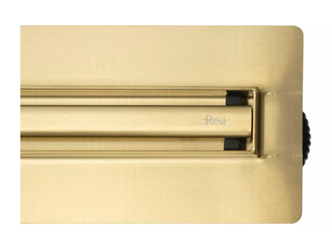 Drain Linéaire Rea Neox Slim Pro 800 Brush Gold