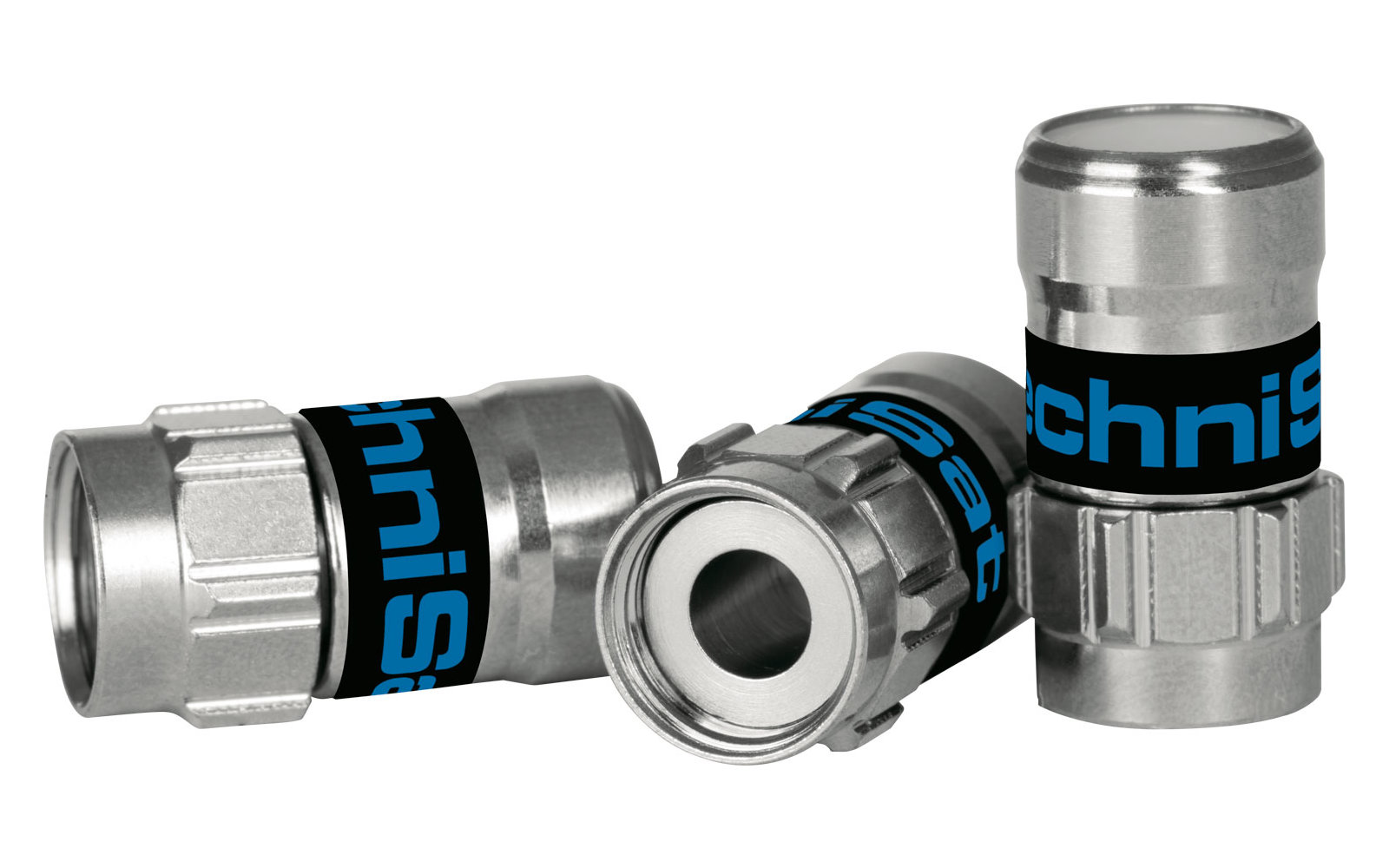 Technisat F-Stecker Self-Install für Mini-Koaxial-Satellitenkabel 100 Stück