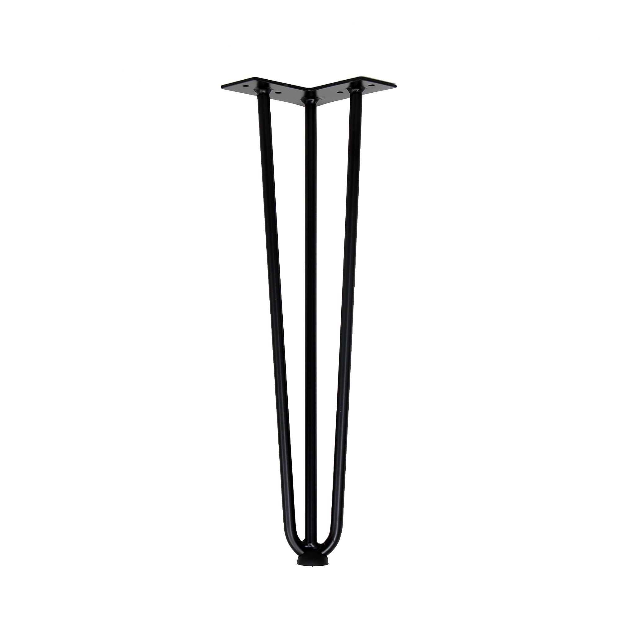 Tischbeine Hairpin 45 cm schwarz 4er Set