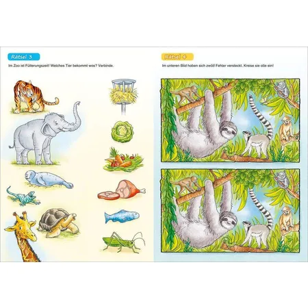 Tessloff Bunter Rätselspaß - Zoo