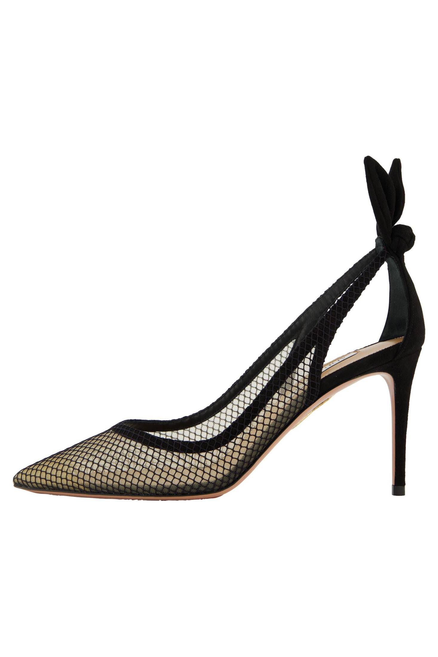 Aquazzura| Damen Pumps BOW TIE MESH PUMP