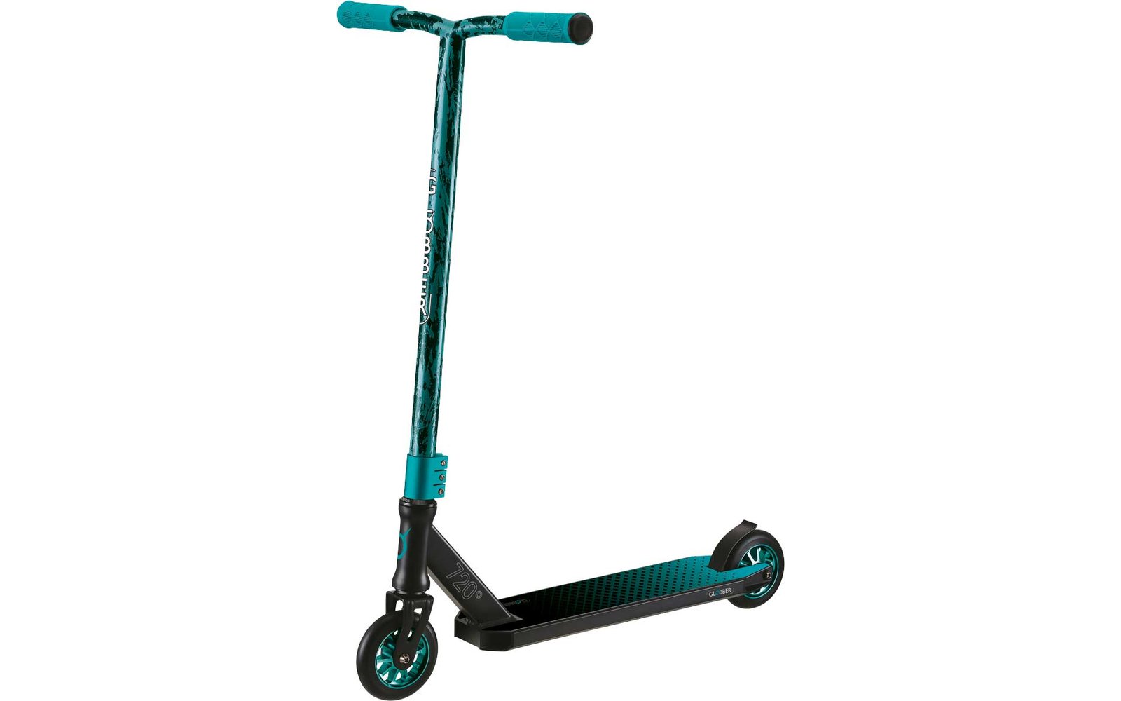 Globber GS 720 klappbarer Stuntscooter Türkis