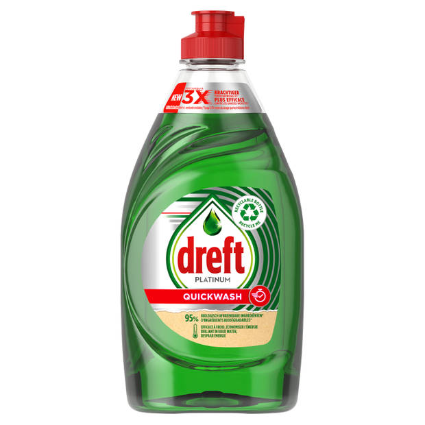 Dreft Platinum Quickwash Original Vloeibaar Afwasmiddel 350ml