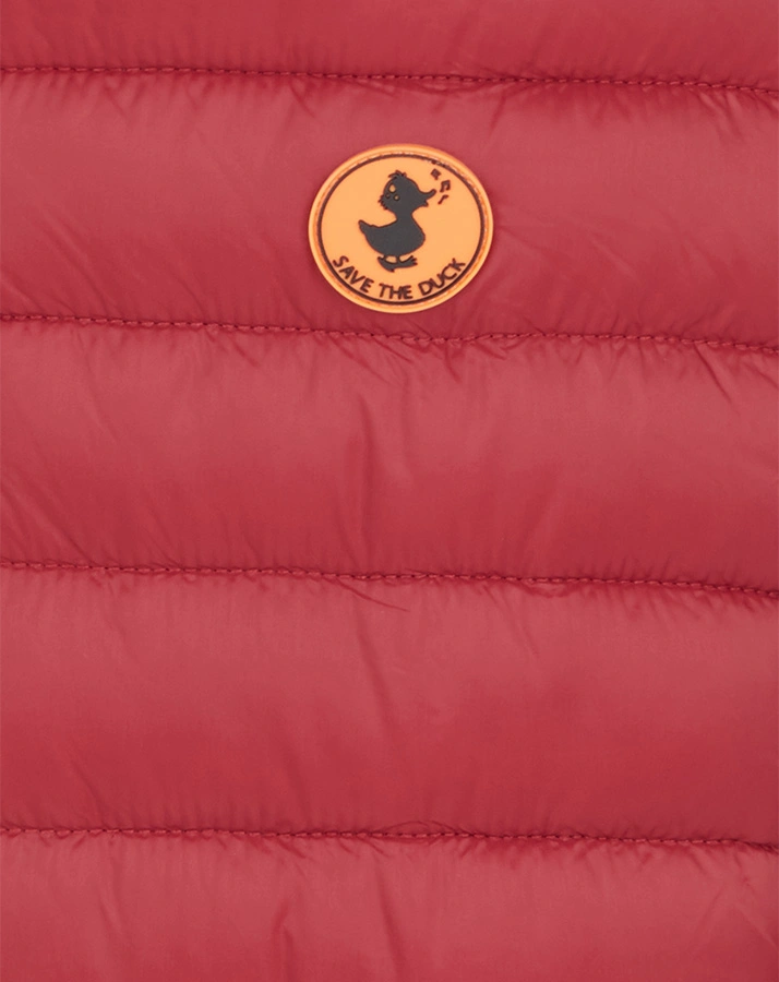 Steppjacke GIGA Y mit Plüsch in ruby red