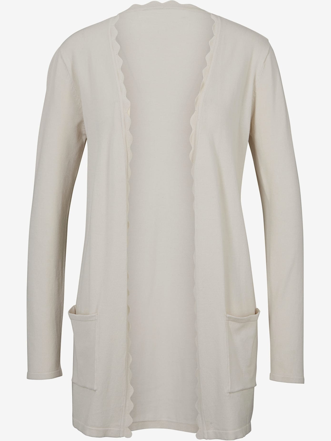 Veste en tricot superbe basique avec poches plaquées