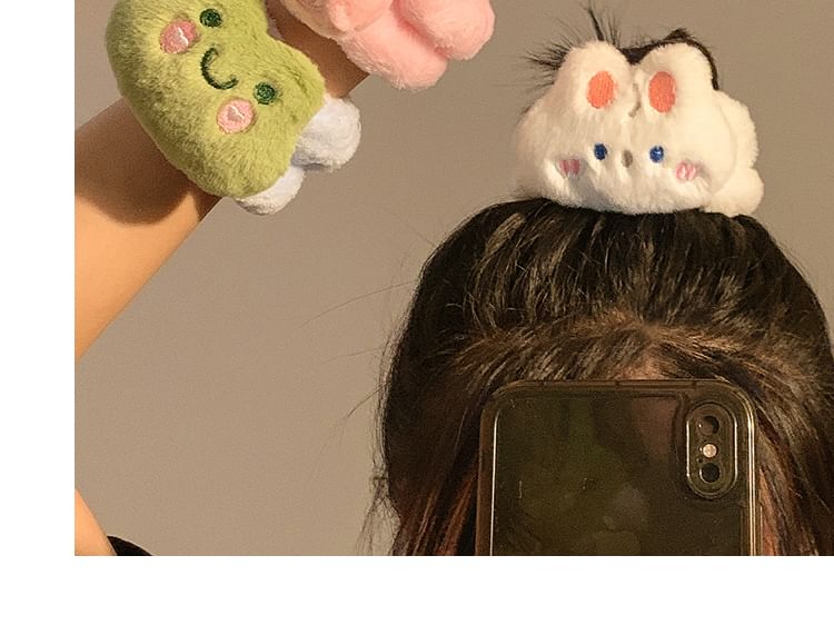 Show Mind - Animal Chenille Face Wash polsbandje (verschillende ontwerpen)