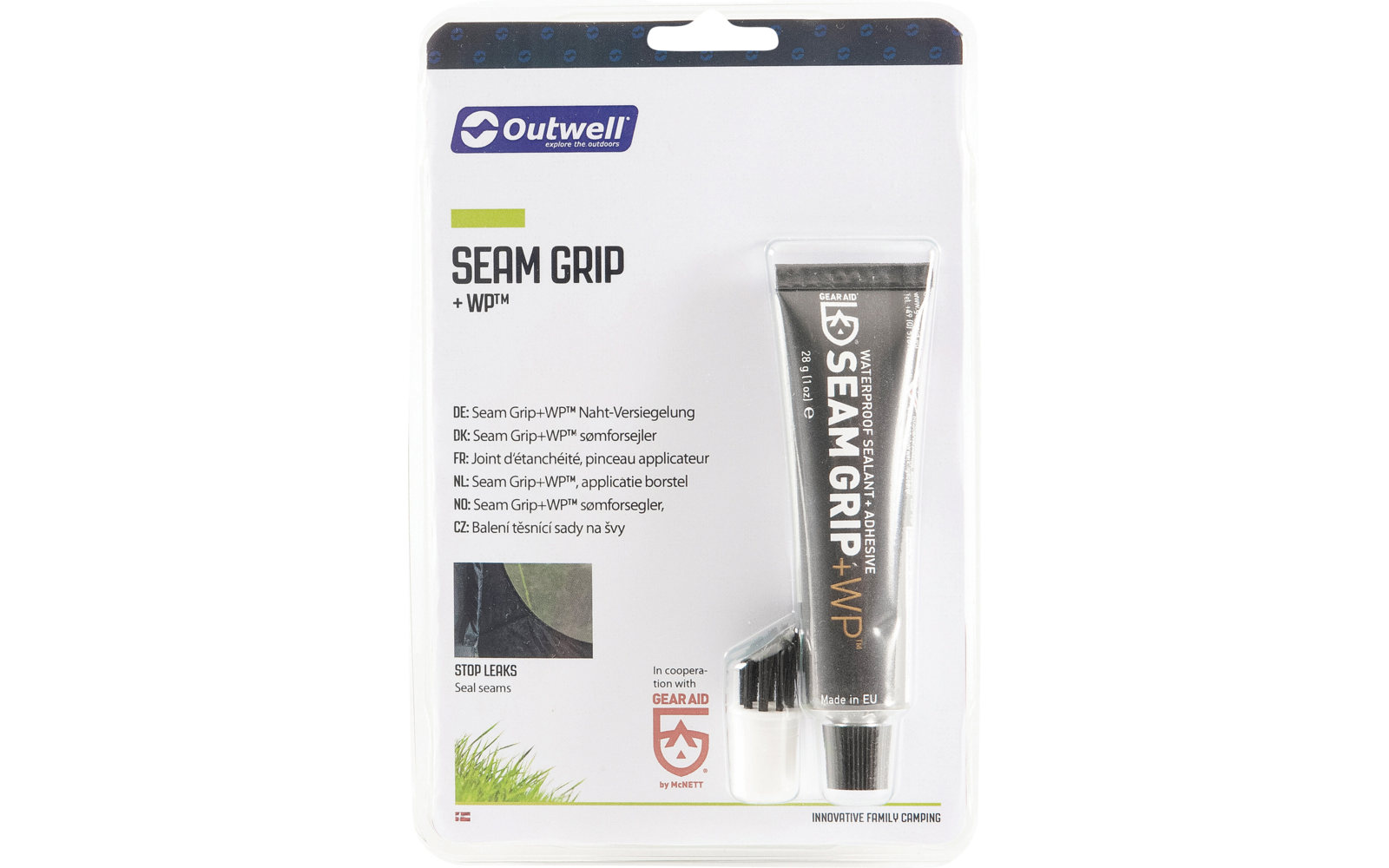 Outwell Seam Grip WP Nahtversiegelung / Silikondichtmittel für Zelte