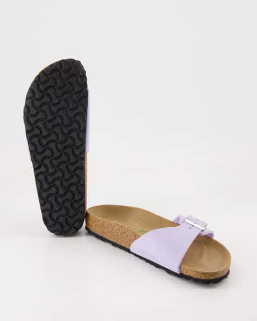 Birkenstock Madrid Synthetics Pantoletten in Lila