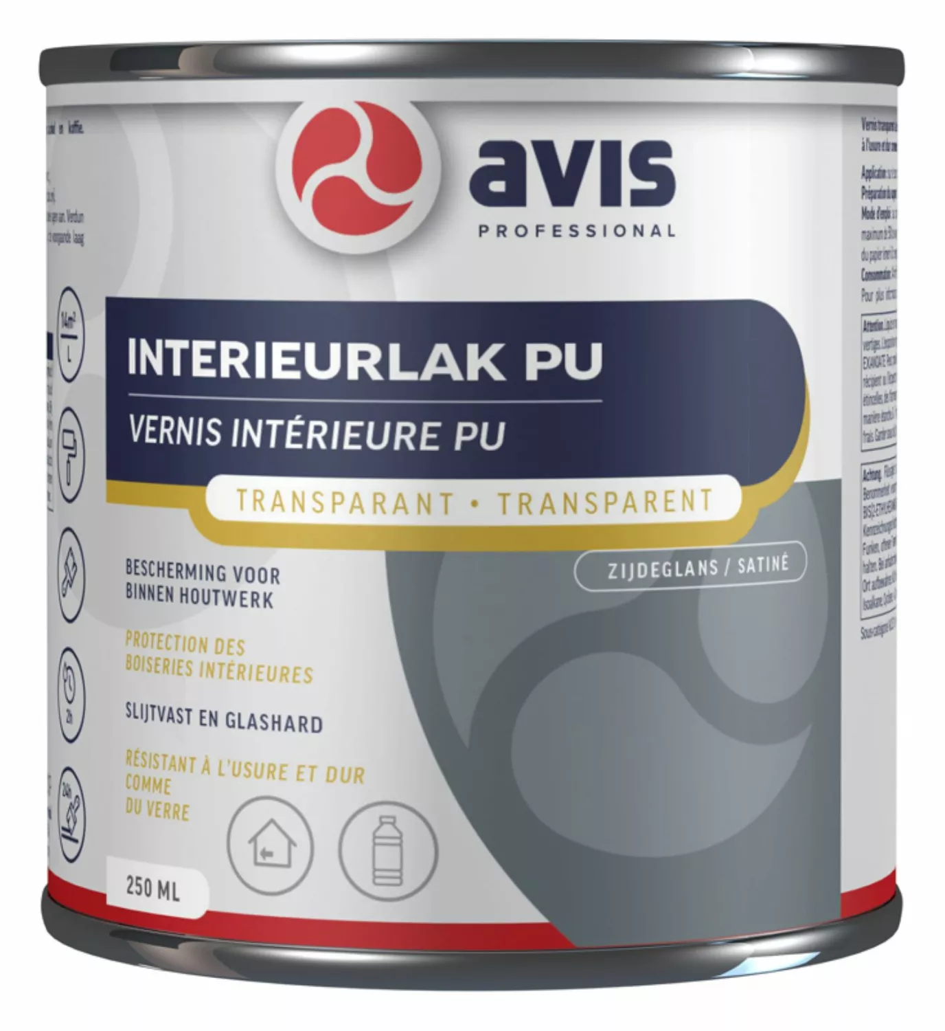 Avis Interieurlak PU Zijdeglans - 0,25L