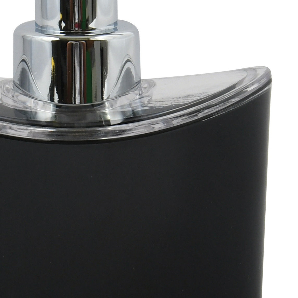 MSV Zeeppompje|dispenser Aveiro - PS kunststof - zwart - 14 cm