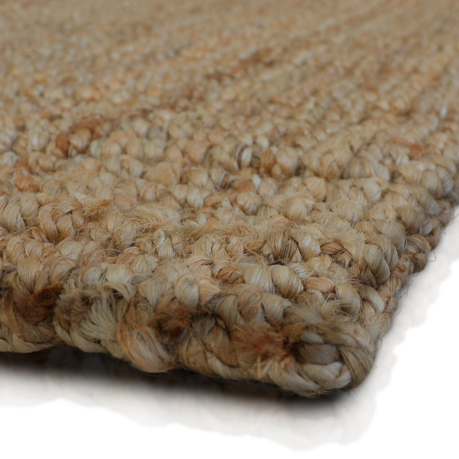 floordirekt Jute-Teppich Urbano | Bouclégarn | Nature
