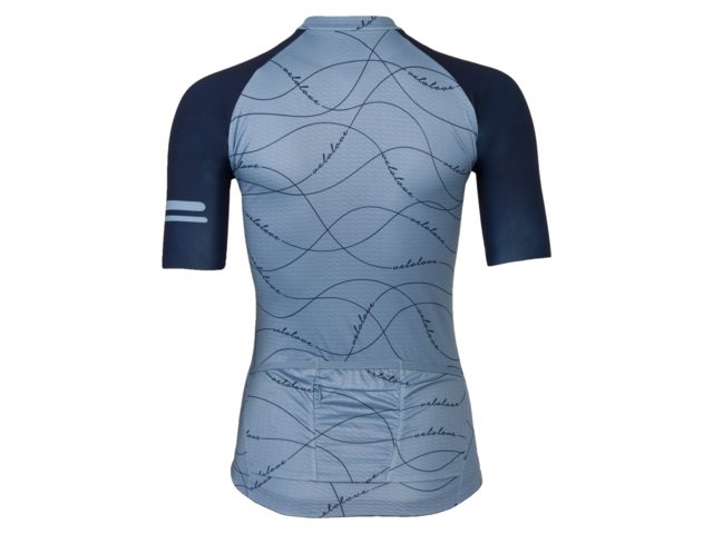 AGU Velo Wave Kortærmet Jersey Blå