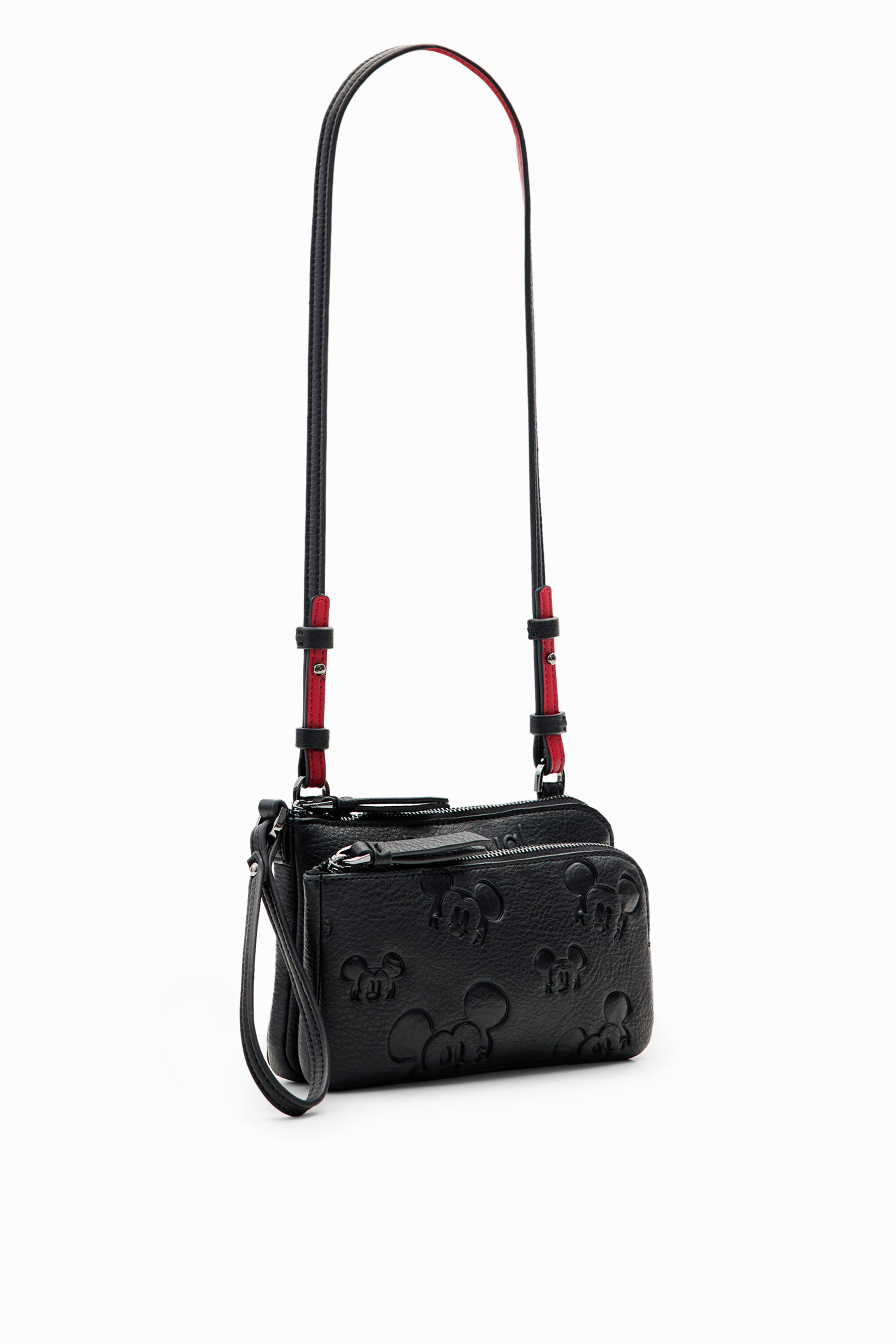Étui de téléphone portable porte-monnaie Mickey Mouse