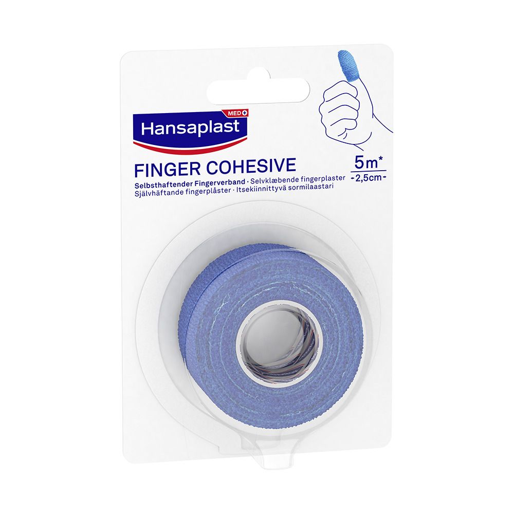 Hansaplast MED Selbsthaftender Fingerverband Blau