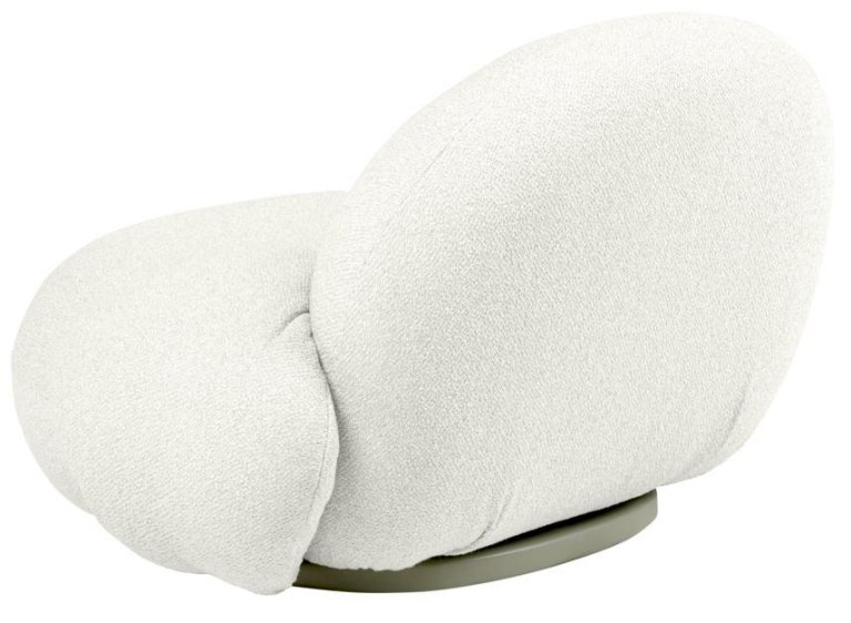 Gubi Pacha fauteuil met armleuning buiten limonta plutarco 158