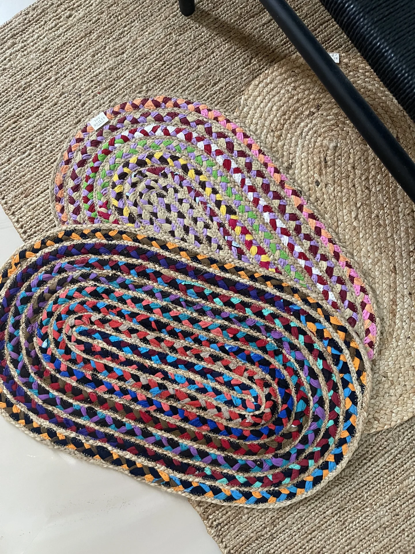 Jou Quilts  Jou Jute dørmåtte, natur - 70x40 cm.