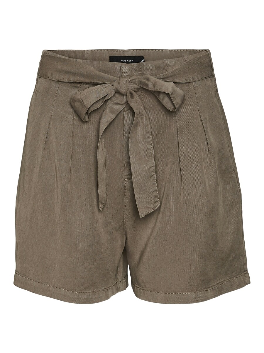 VERO MODA<br>Shorts em Lyocell, laço de fita