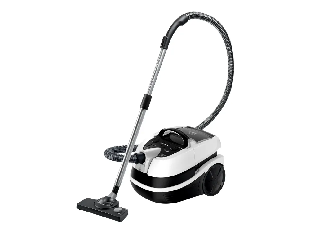 Bosch Serie | 4 AquaWash&Clean BWD421PRO - Støvsuger - beholder - pose / uden pose - hvid/sort