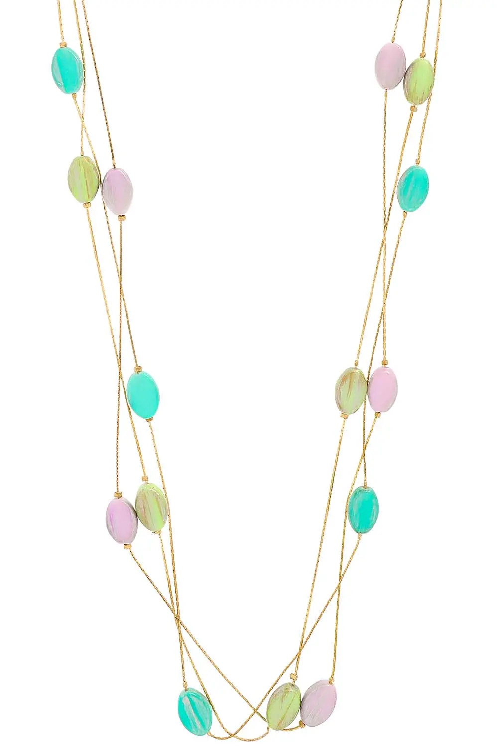 Kette - Pastel Ovals