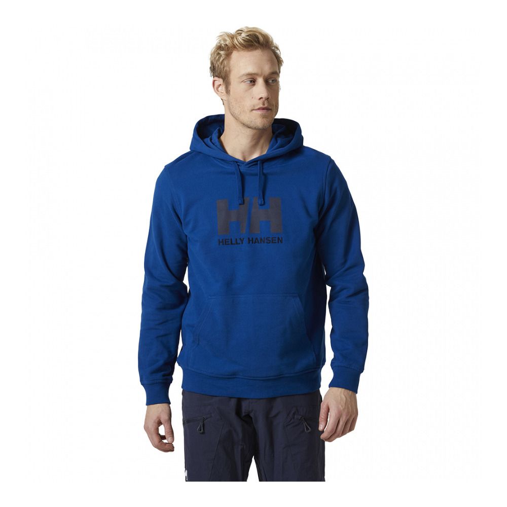 Helly Hansen HH LOGO - Sweat Homme deep fjord