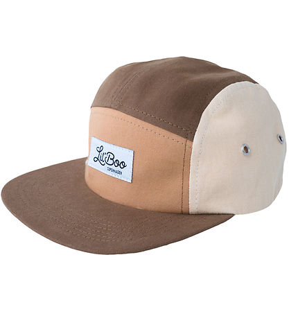Lil' Boo Copenhagen Kappe - Block Brown 5-Panel - Braun