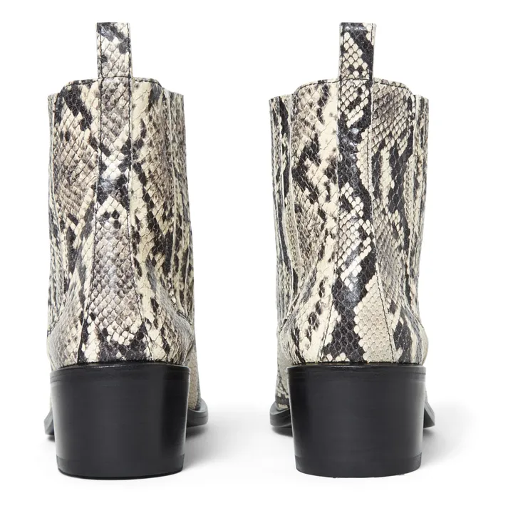 Pete Sorensen Boots Diane Python | Blanc