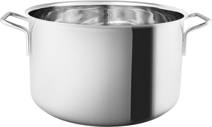 Eva Trio Stainless Steel Gryde 9 l 28 cm Polished steel