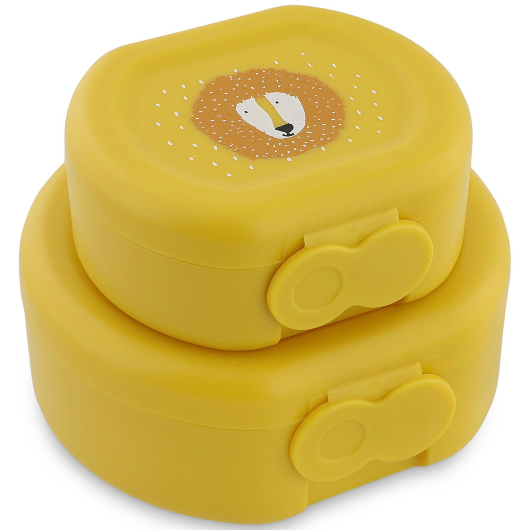 trixie snackdoosjes met clip mr. lion - 2st