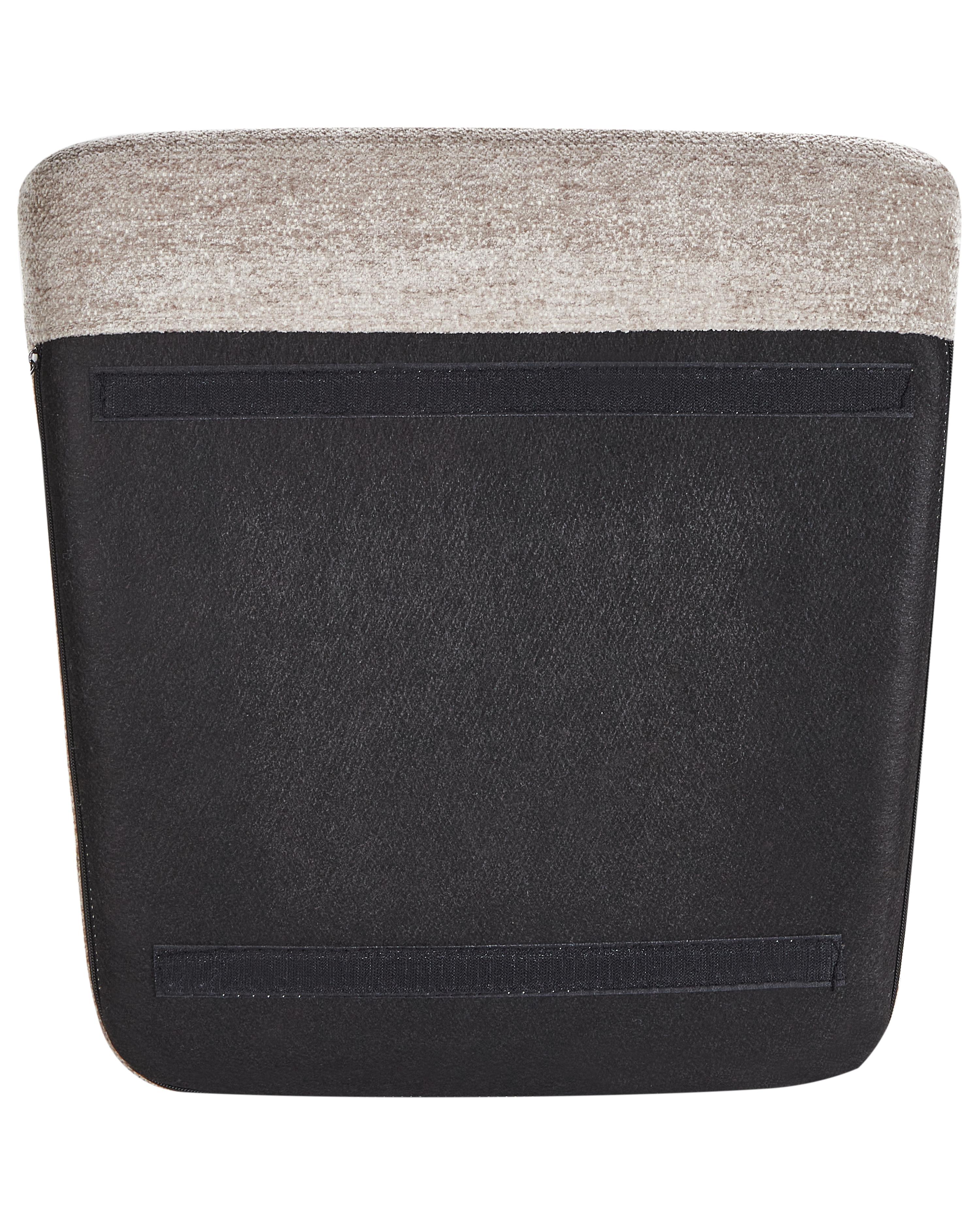 Schommelstoel KVELIA Stof Taupe