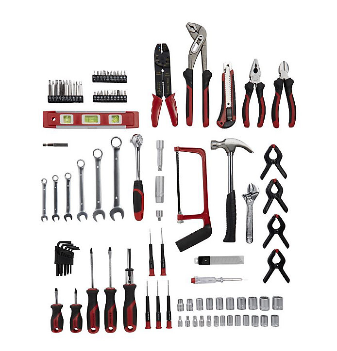 Coffret à outils + 100 outils