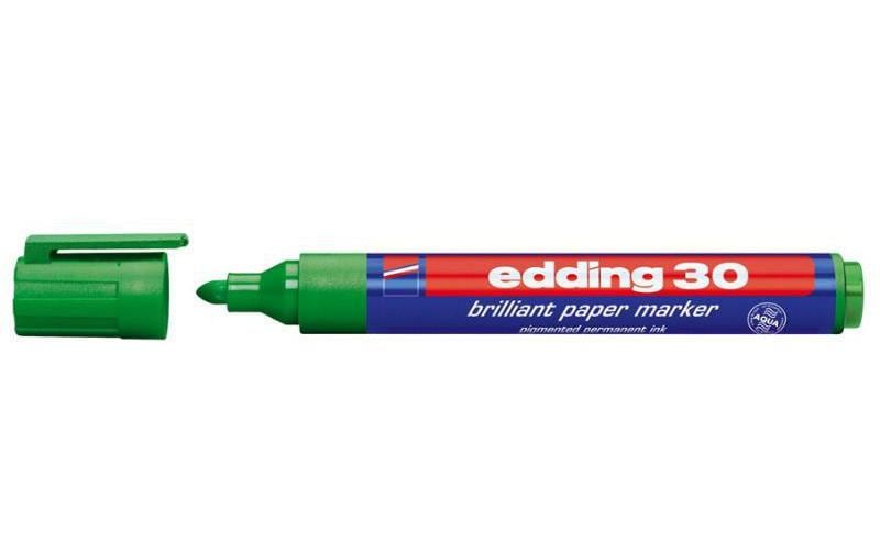 Permanent-Marker 30 GrünPapiermarker