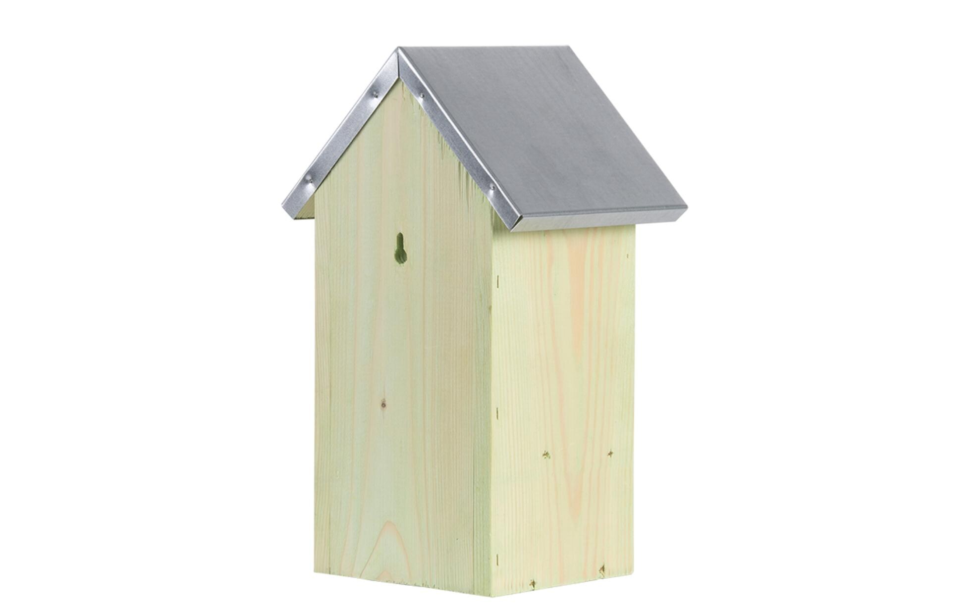 Insektenhotel MInsektenhaus auf Kiefernholz