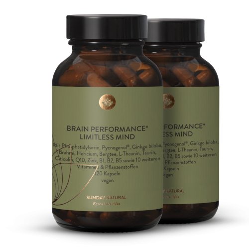 Sunday Natural Products  Brain Performance Limitless Mind