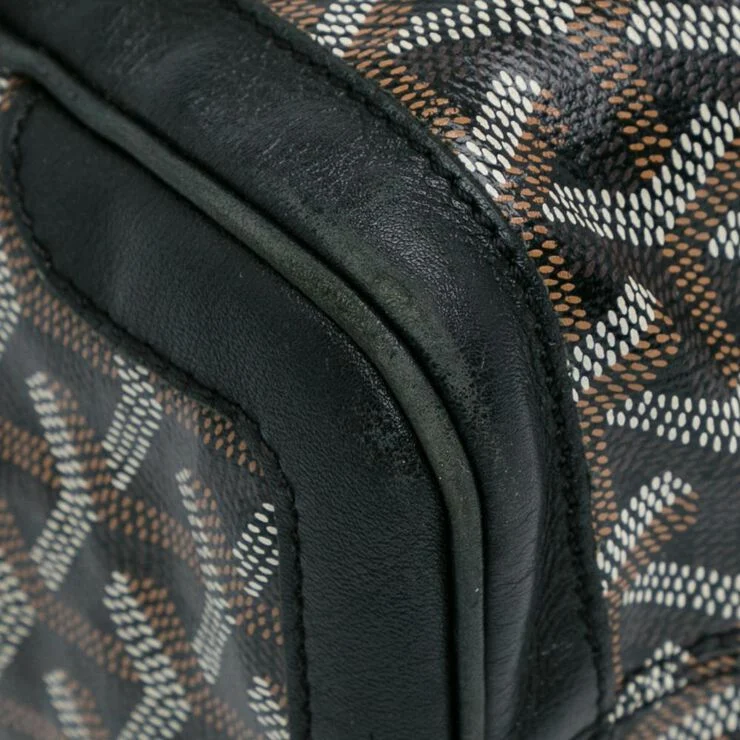 Goyard Vintage Goyard St Louis Tote Black