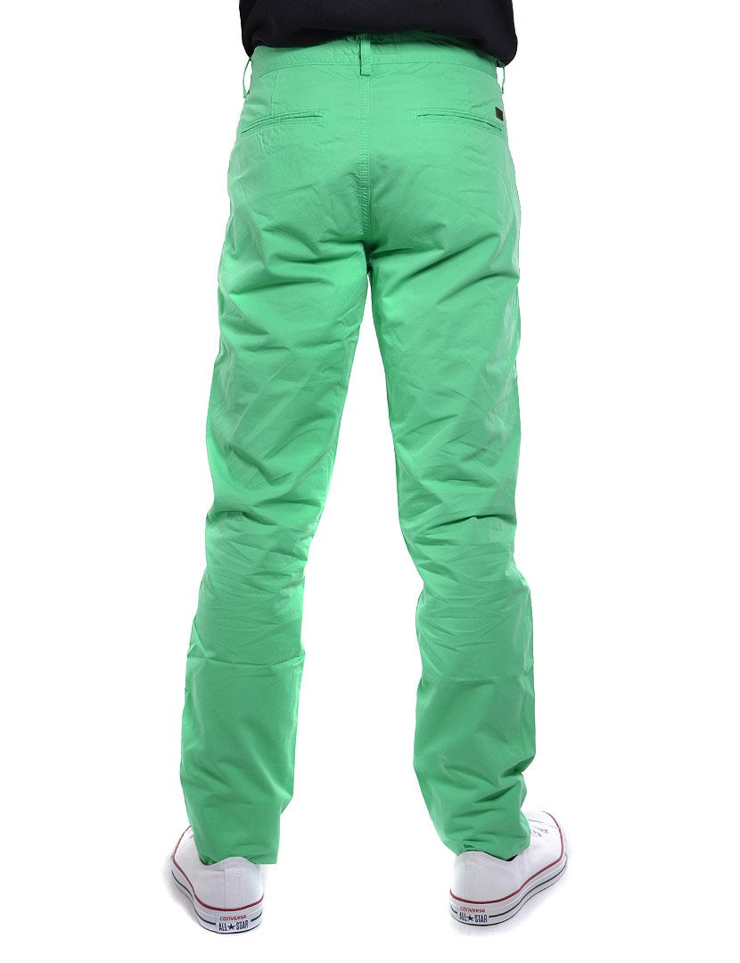 Men's Green Chino Pants